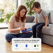 Semelle GPS BeTrack — Localisez votre enfant en temps réel